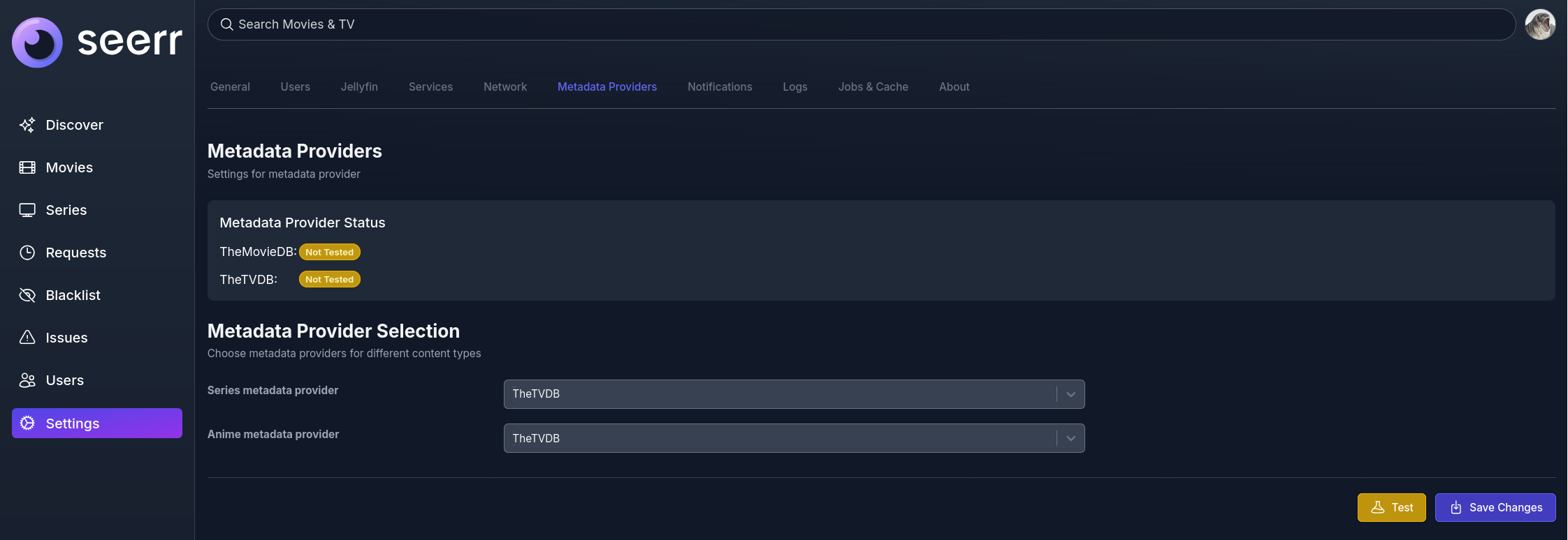 Metadata Providers
